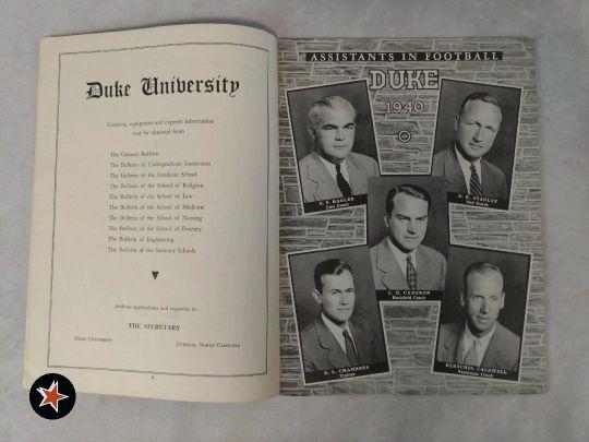 Collection of Vintage College Football Related Programs