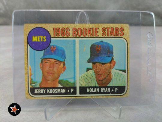 1968 Topps #177 Nolan Ryan Rookie Card