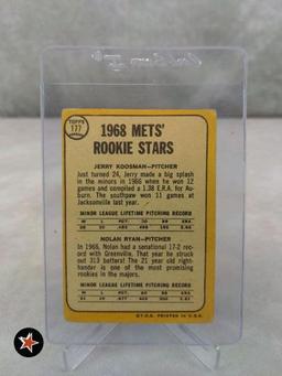 1968 Topps #177 Nolan Ryan Rookie Card