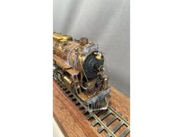 TENSHODO HO GAUGE UNPAINTED BRASS NO. 139 SANTA FE HUDSON LOCO AND TENDER