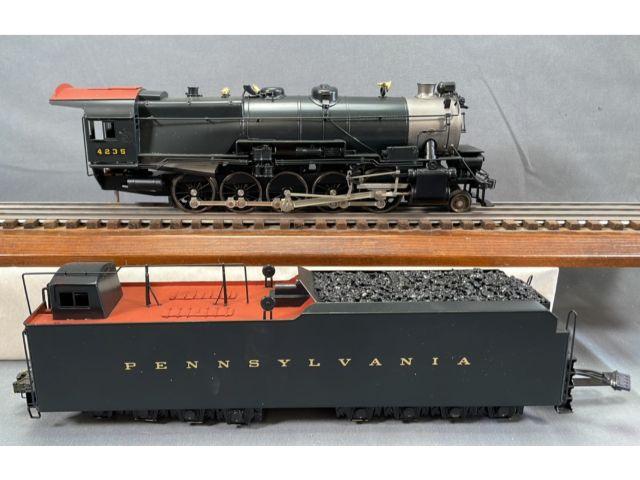 3RD RAIL 4235 BRASS PENNSYLVANIA 2-10-0 DECAPOD STEAM LOCO & TENDER