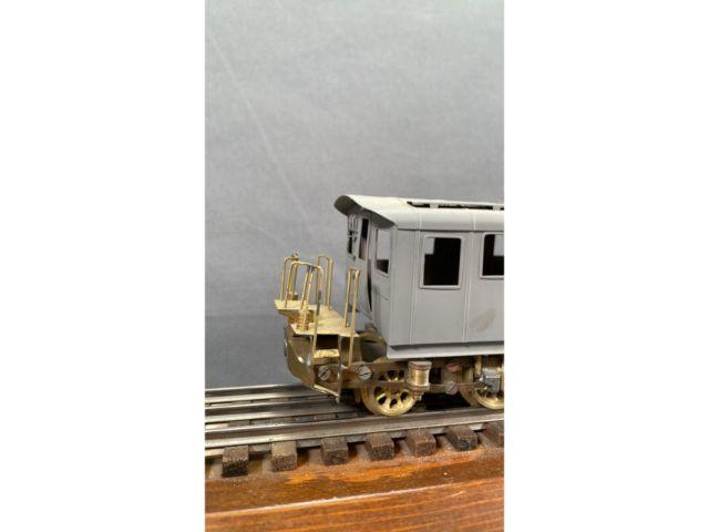 BRASS ED1618 O GAUGE ELECTRIC LOCOMOTIVE