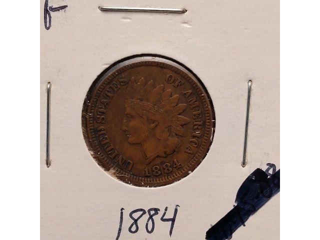 1879,81,82,83,84 INDIAN HEAD CENTS