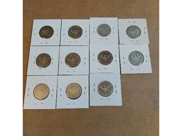 11 DIFFERENT BARBER QUARTERS