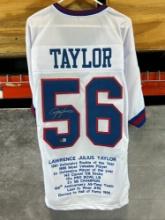 Lawrence Taylor signed Giants jersey, Beckett