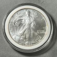 2005 US Silver Eagle, .999 fine silver, UNC