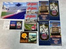 Cleveland Indians Collector's Lot w/Schedules-Postcards -Etc.
