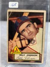 1952 Topps Billy Johnson VG