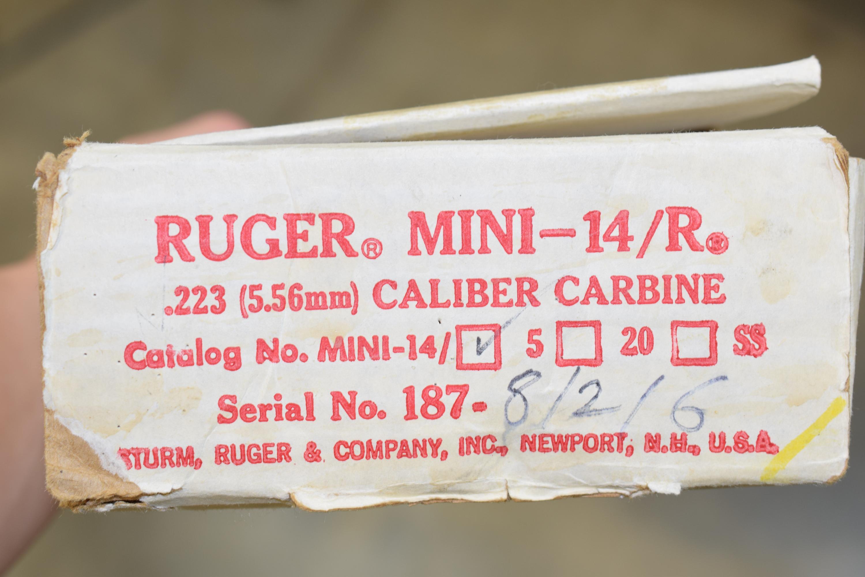 Ruger  Mod Mini-14 Ranch Rifle  Cal .223 Rem.