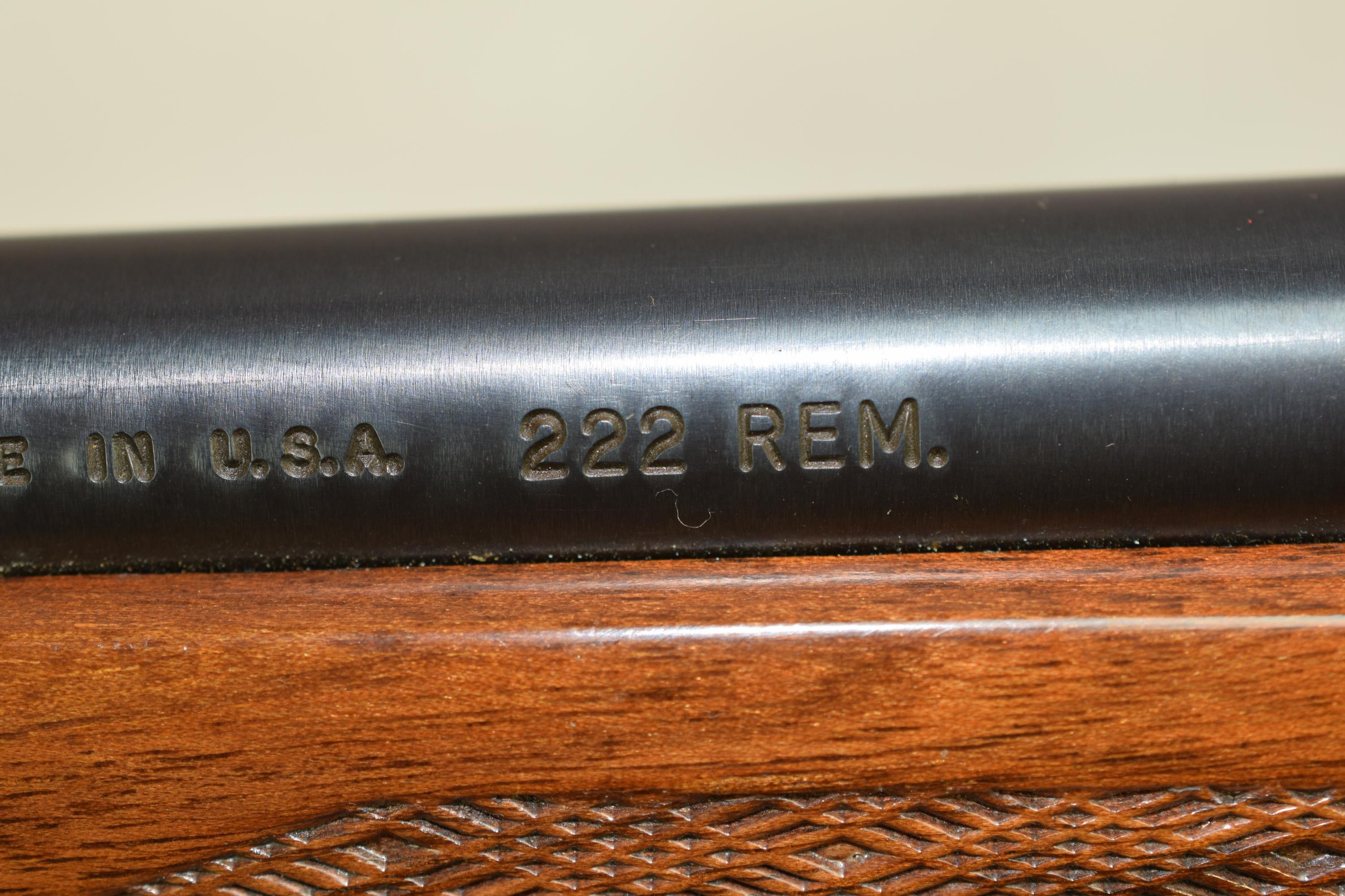 Remington  Mod 700 ADL  Cal .222 Rem.  Nikon 3-9 X Scope