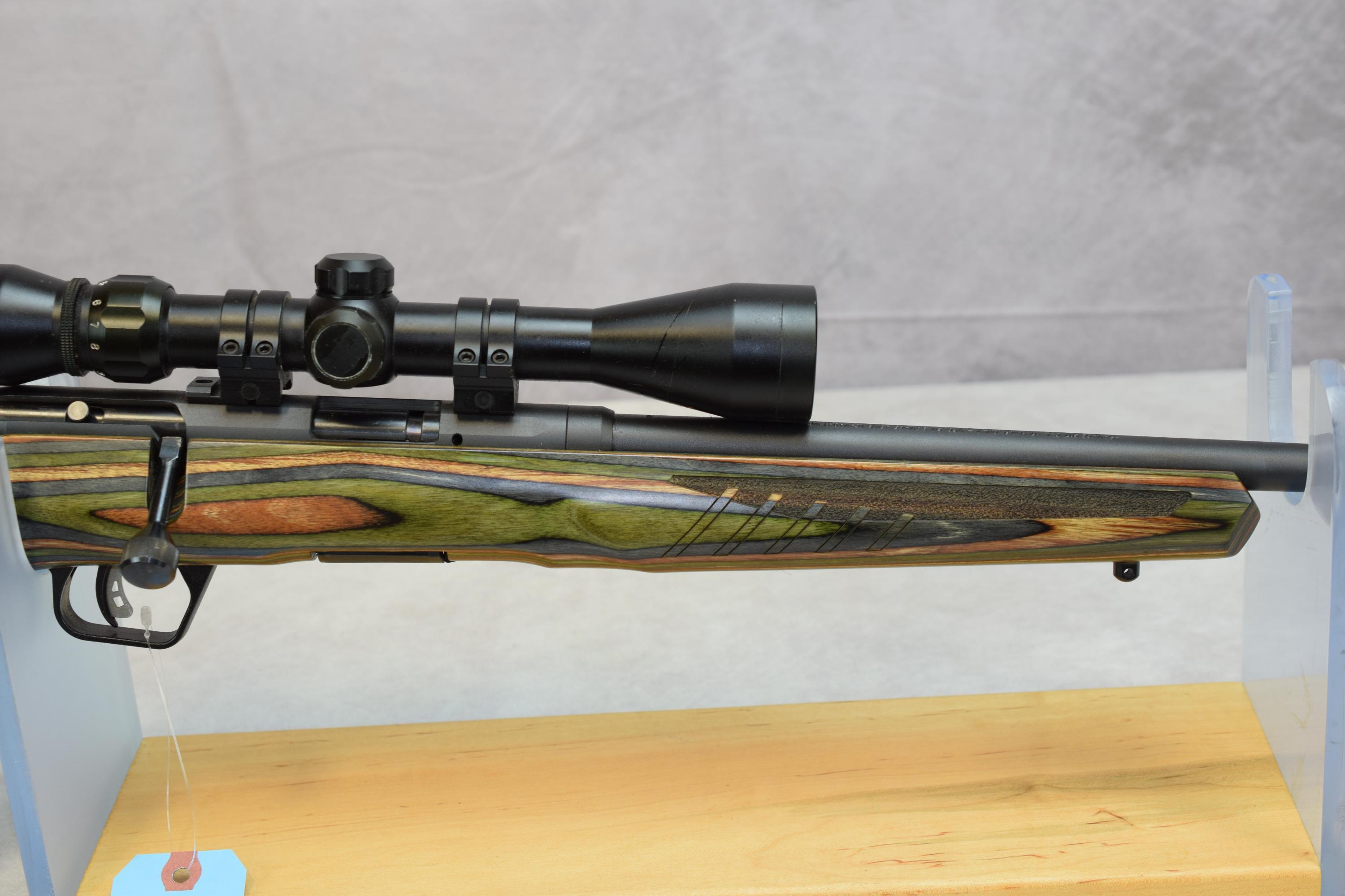 Savage  Mod B 17  Cal .17 HMR  Bushnell 3-9 X Scope