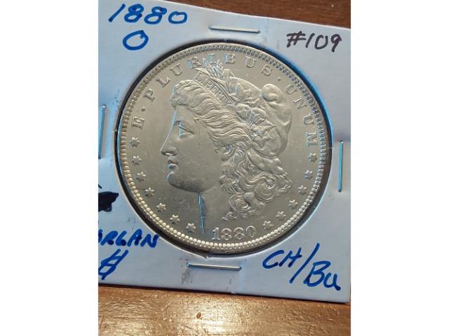 1880O MORGAN DOLLAR NICE BU WELL STRUCK