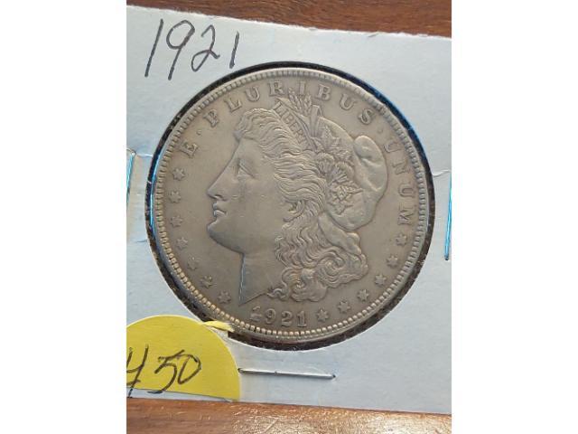 1921 MORGAN DOLLAR