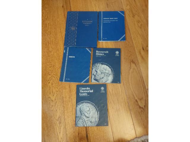 LOT OF NEWERR COIN SETS IN FOLDERS AND ALBUMS