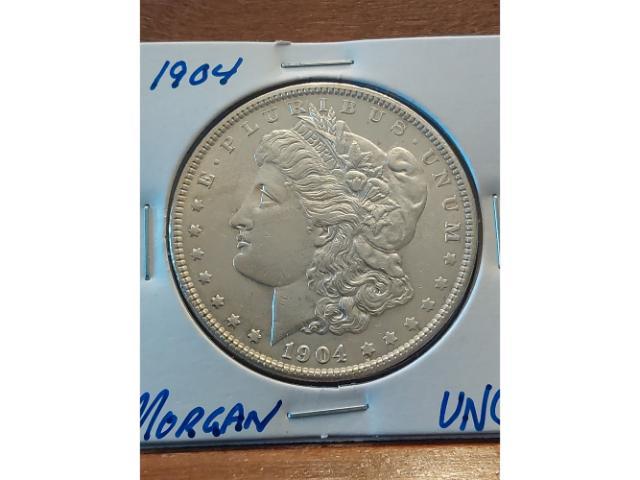 1904 MORGAN DOLLAR UNC BETTER DATE