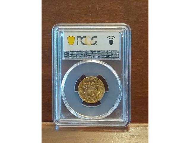 1907 $5. LIBERTY HEAD GOLD PCGS MS63