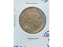 1913S TYPE-2 BUFFALO NICKEL KEY XF