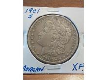 1901S MORGAN DOLLAR XF