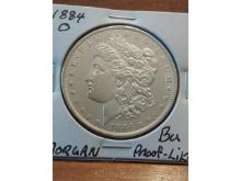 1884O MORGAN DOLLAR CHOICE BU PROOF LIKE