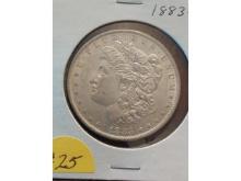 1883O MORGAN DOLLAR UNC