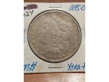 1895O MORGAN DOLLAR XF