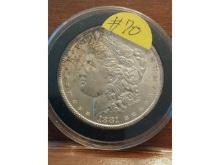 1881S MORGAN DOLLAR BU