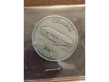 1987 CHARM COMMERCIAL AND SAVINGS BANK 1-OZ. 999 SILVER ROUND