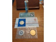 MISC LOT INCLUDING STERLING SILVER BICENTENNIAL MEDAL