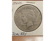 1924S PEACE DOLLAR