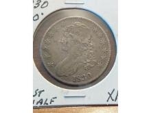 1830 SMALL 0 BUST HALF XF