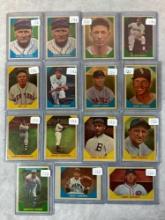 (15) 1960 Fleer Baseball Greats