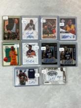 (10) NBA Autographed Cards - Holtzman, Scott, Favors, Boozer