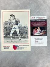 Johnny Unitas Signed Matco Electronics Group Advertising- JSA