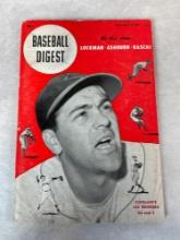 1948 Baseball Digest With Lou Boudreau On Cover