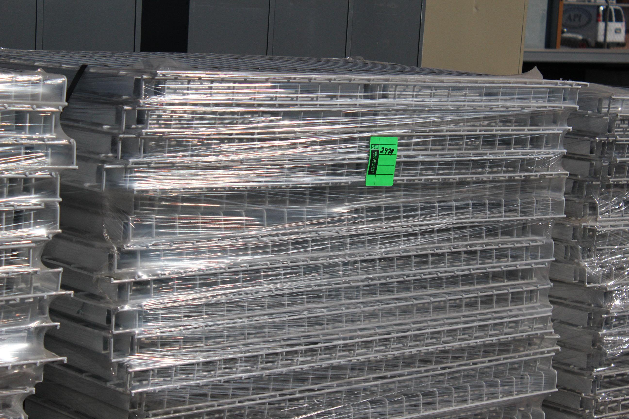 Pallets Of Pallet Rack Screens