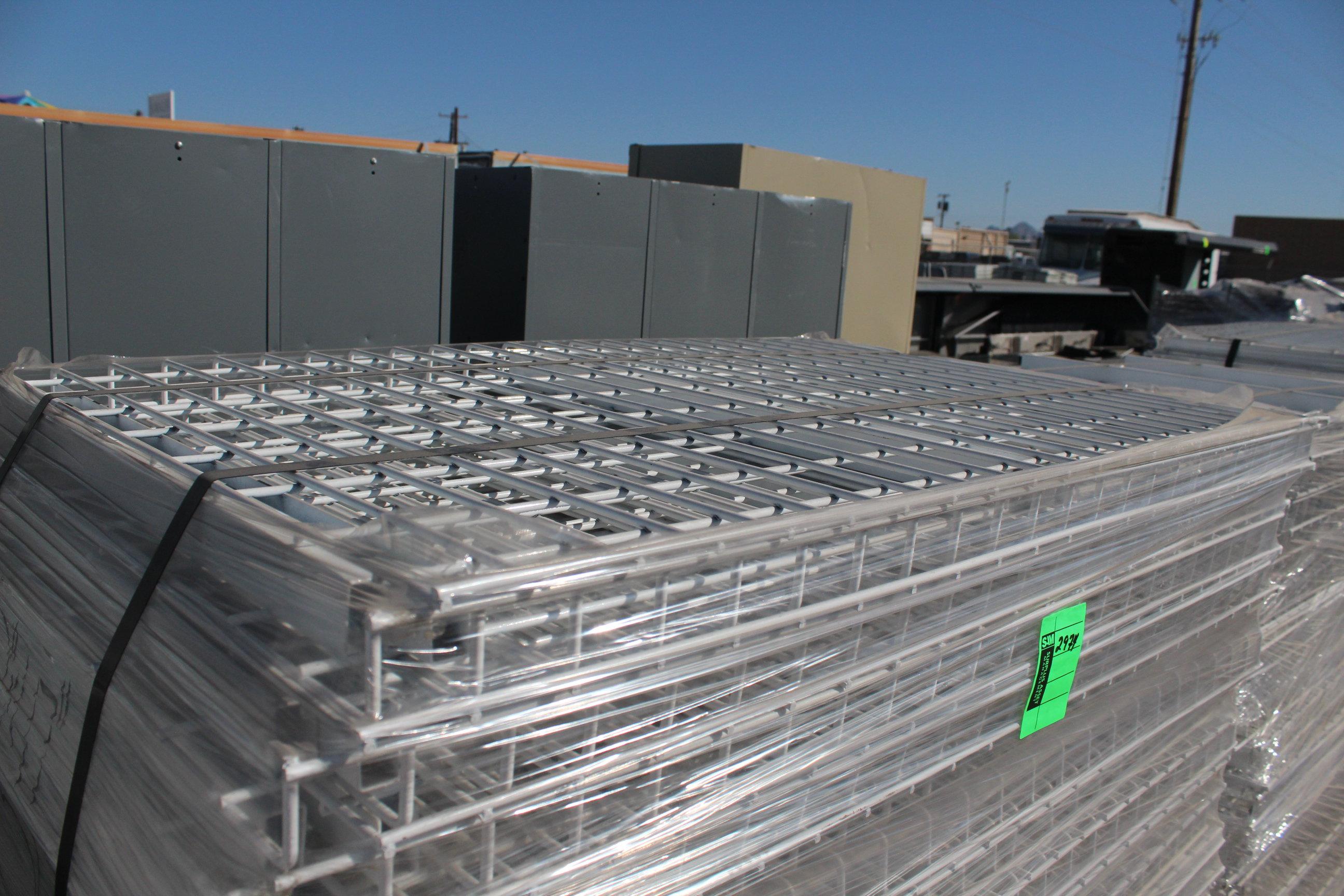 Pallets Of Pallet Rack Screens