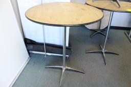 Bar Height Round Top Tables