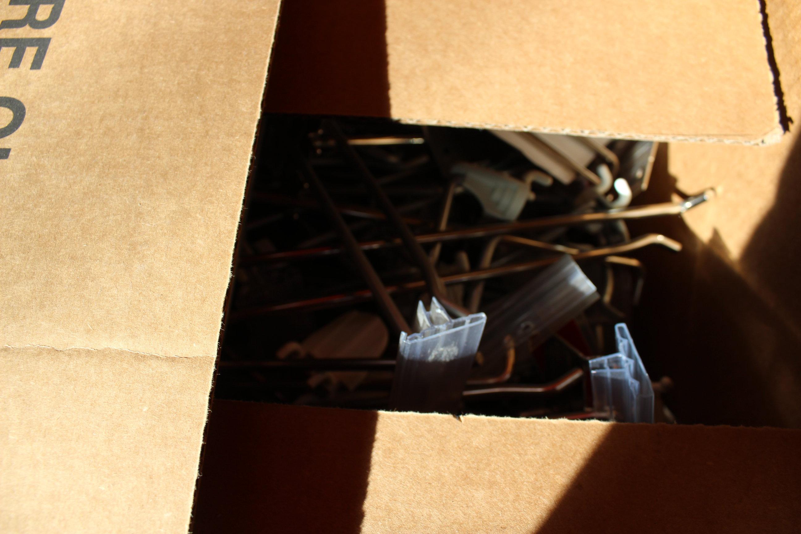 Boxes of Clip and Peg Hooks