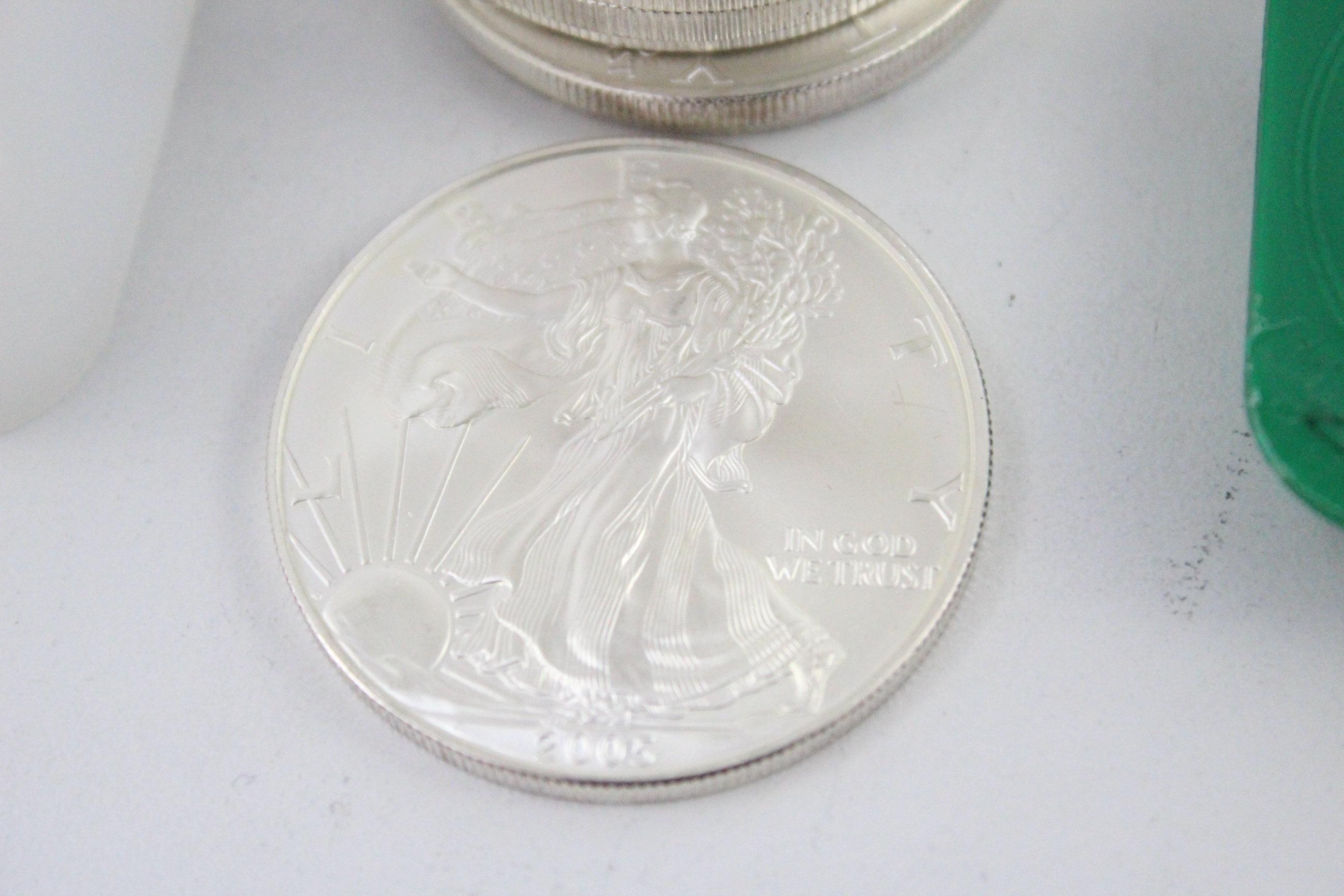 20 Silver Dollars