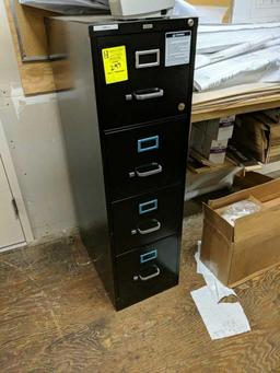 4 drawer metal file cabinet