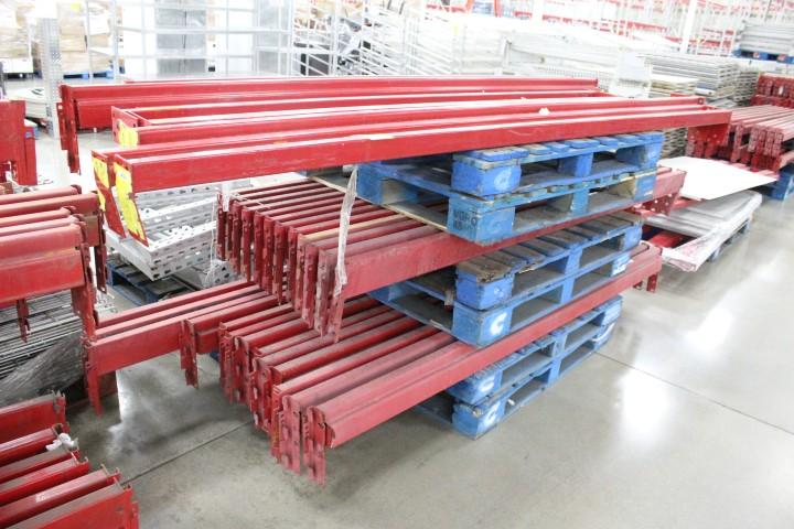 Pallet Rack Beams. 120", 90", 96"