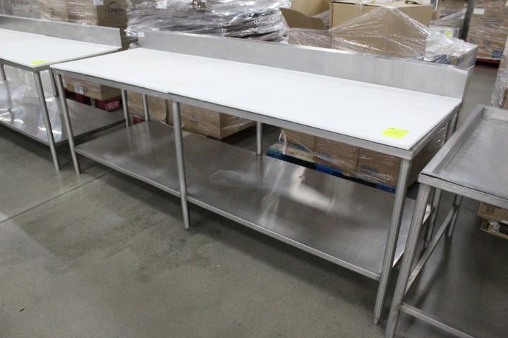 8ft Polytop Table. 96x30x40"