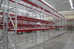 Pallet Racking. 7 Sections, 108" Beams, 14'x36" Uprights