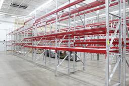 Pallet Racking. 7 Sections, 108" Beams, 14'x36" Uprights