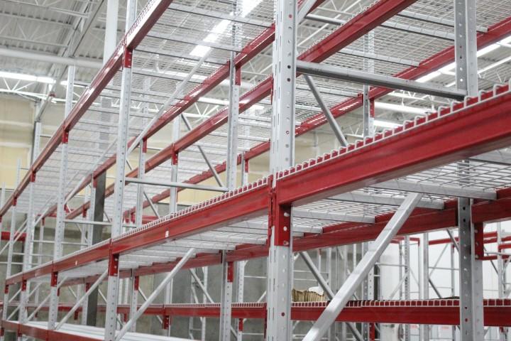 Pallet Racking. 7 Sections, 108" Beams, 14'x36" Uprights