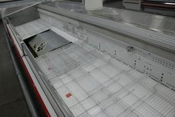 16ft Run Of 2011 Hill Phoenix Single Deck Meat Cases. Remote Cooled, 120 Volt, R22 - Model #  OM8 -