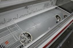 2011 Hill Phoenix Single Deck Meat Case. Remote Cooled, 120 Volt, R22 - Model # OM8 - Serial  # 1058