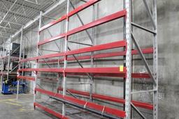 Pallet Racking. 3 Sections, 90" Beams, 14'x44" Uprights