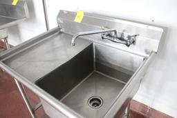 Single Basin Sink. 38x30x42"