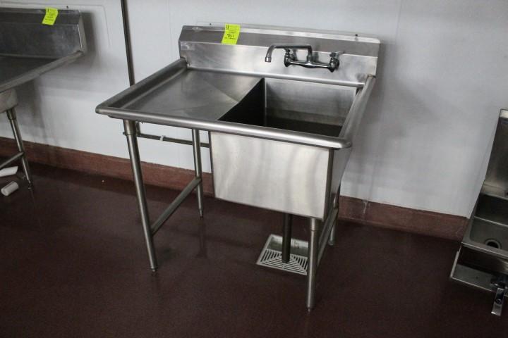 Single Basin Sink. 38x30x42"